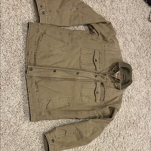 Levi's Men's Olive Military Jacket